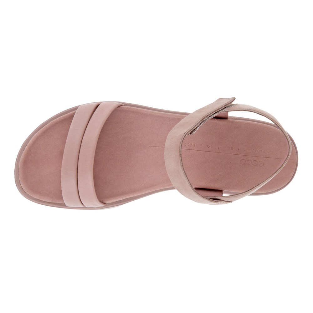 Sandalias Mujer - ECCO Flowt Lx Wedge - Rosas - ADO083452